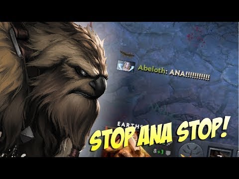 Earthshaker Mid by OG.Ana - EZ GAME- ONE HIT ONE KILL- Please stop go mid - Top pro player dota 2