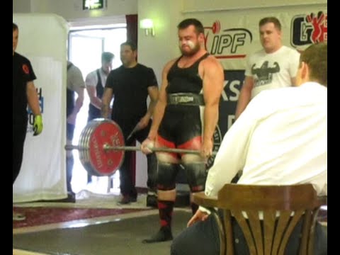YNE Powerlifting Senior Classic Competition - Dan Burns