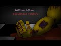 William Afton Springlock Failure Remake Five Nights At Freddy S 3