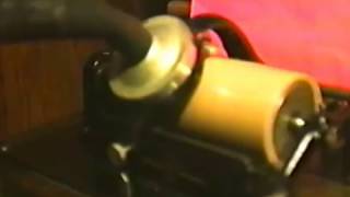 Hush a bye Baby with Yodel / pantograph-dubbed brown wax cylinder