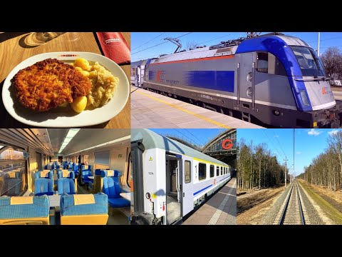The All-New EuroCity Train EC 57 "Wawel" Berlin - Wrocław - Kraków in First Class