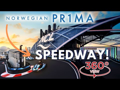 Norwegian PRIMA 360 Speedway Racetrack! ME & The Track Experience!