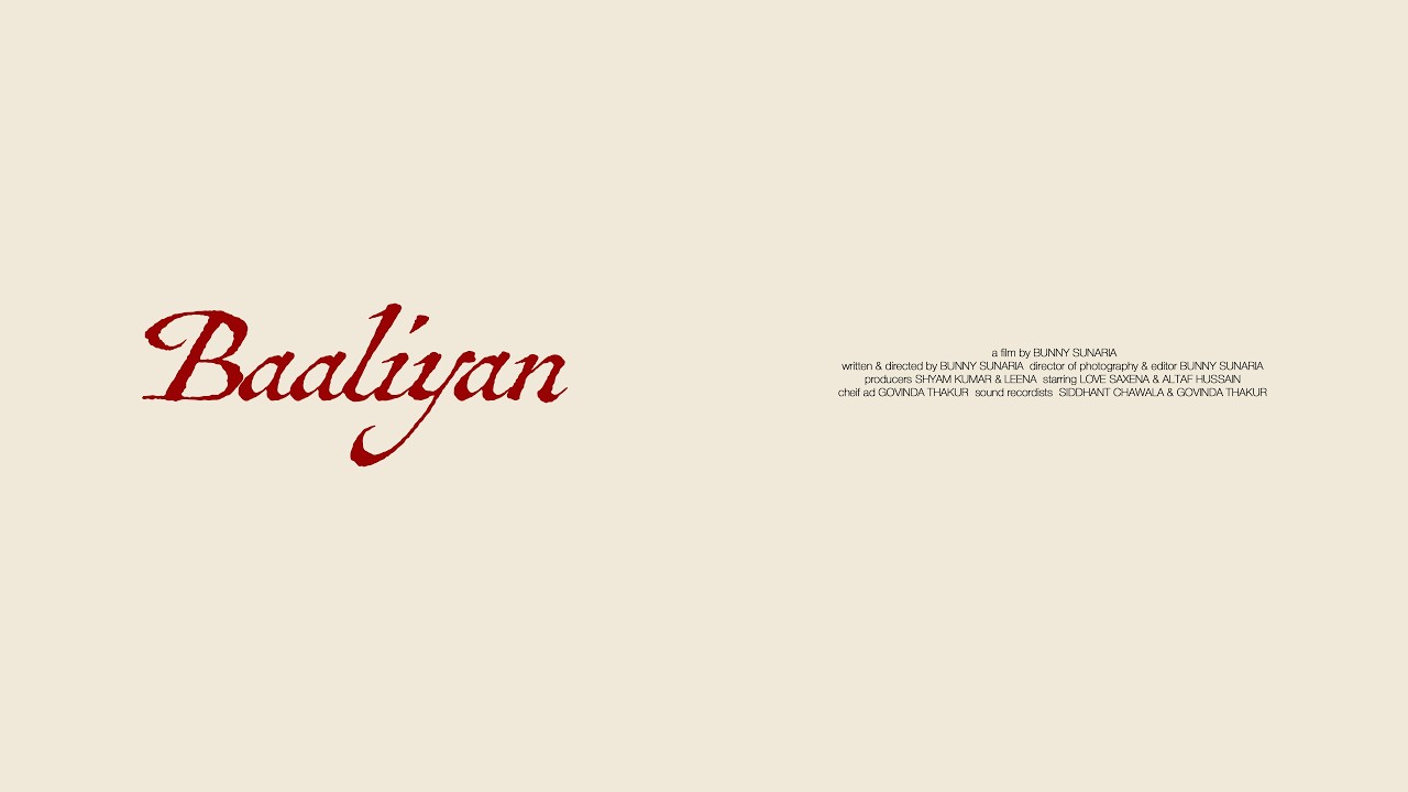Baaliyan | Trailer