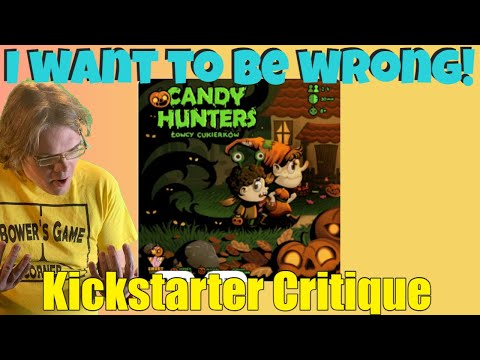 CANDY HUNTERS - Gamefound good for small publishers!?- Kickstarter Critique Review