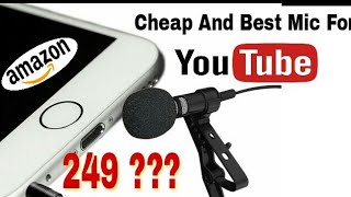 best budget mic for youtube - Cheap and best Microphone for bigenners 2018 Rupees 249/-