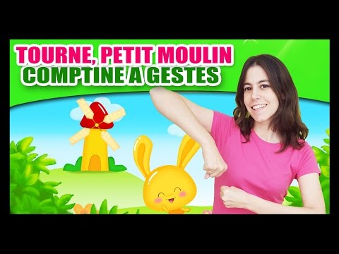 Tourne, tourne, petit moulin - Comptines à gestes pour bébés - Titounis
