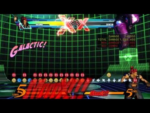UMVC3: Akuma - Max Damage V.5 (Solo/One Meter/No X-Factor)