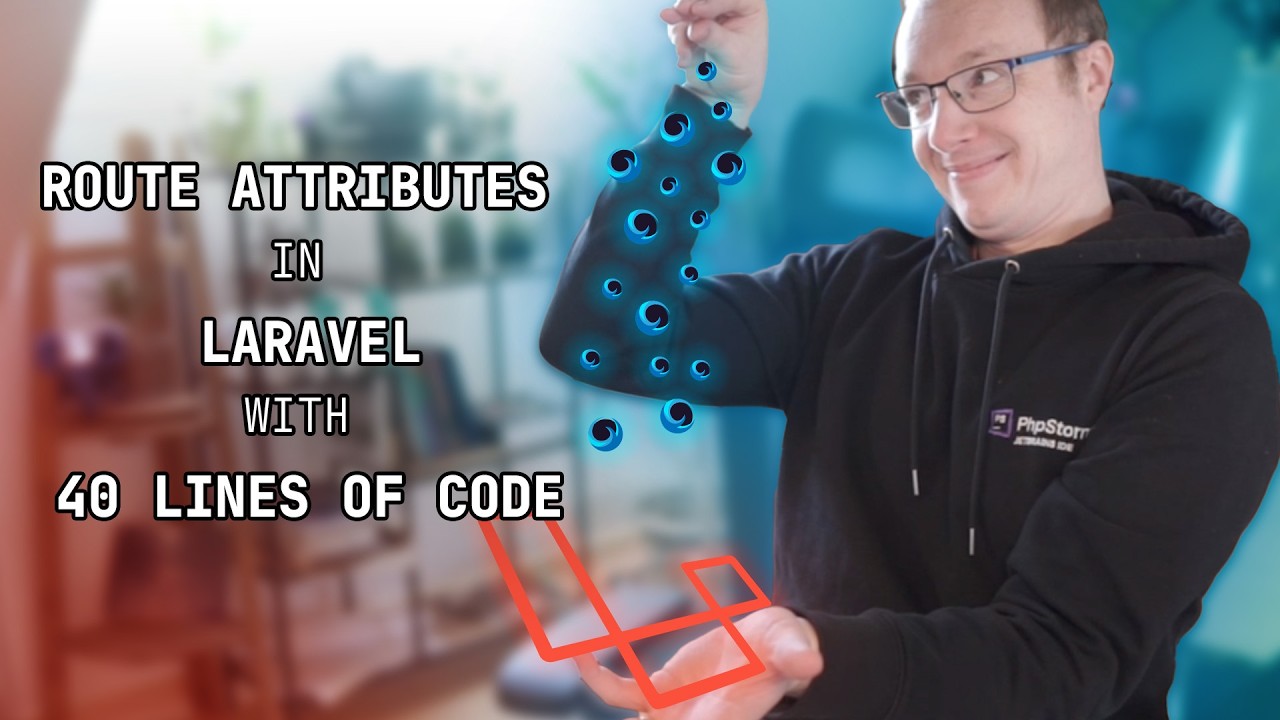 Adding route attributes in Laravel
