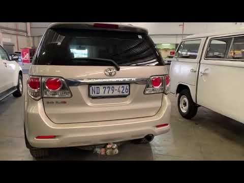 2013 TOYOTA FORTUNER 3.0 D4D MANUAL
