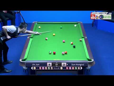 Jin Jun v Sun Hongrui - 2018 Chinese 8-Ball International Open