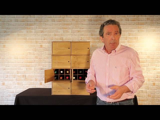 Vídeo relacionado con MXTIMWAN Organizador de Botellas, 2 Unidades Botelleros Apilables, Botellero para vinos con Capacidad para 6 Botellas, Almacenamiento Botellas, Porta Botellas Nevera, Botellero Encimera