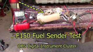 F150 Fuel Sender Test