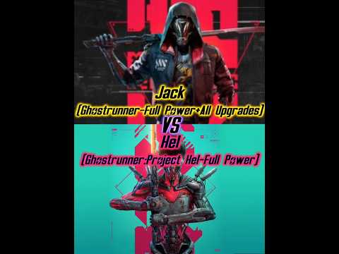 Jack vs Hel ||The Ghostrunner vs Project Hel