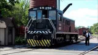 preview picture of video 'A Day with the Crew at Mid-Continent Railway Museum'