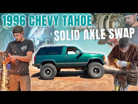 '96 Chevy Tahoe Solid Axle SWAP w/ Atlas install, 39" Toyo Tires