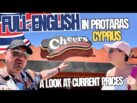 A walk down Protaras strip chasing a cheap but quality FULL ENGLISH BREAKFAST its HOT!