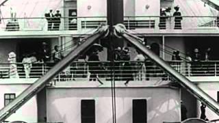 Titanic departure (real video 1912)