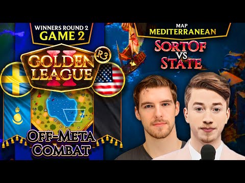 ⭐SortOf vs State G2 - Golden League II - Off-Meta Combat