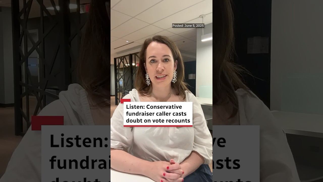 Listen: Conservative fundraiser caller casts doubt on vote recounts
