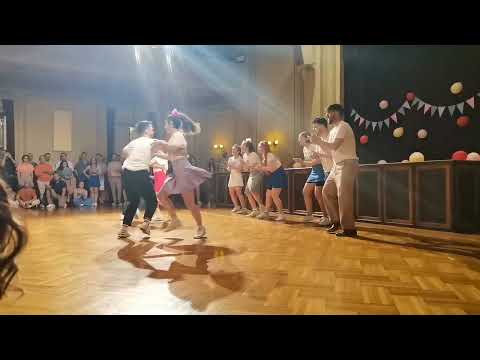 Rhythm Hoppers Graduation, Perfomers - Big Apple variation & Lindy Hop -  Athens, 30.06.2023