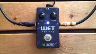 Video thumbnail for 5 Minutes with the Neunaber Technology Wet Reverb - Pedal Demo by Ryan Kiesshauer