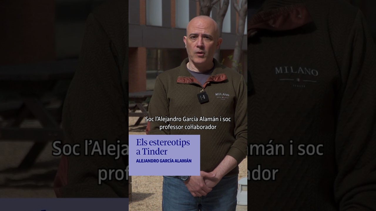 Alejandro García Alamán, psicòleg clínic, professor col·laborador i investigador  video link