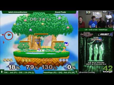 Construct 57 - GHQ | Kels + PE | WakeNVape vs EHG | Jon$ + EHG | Life - Melee Doubles GF