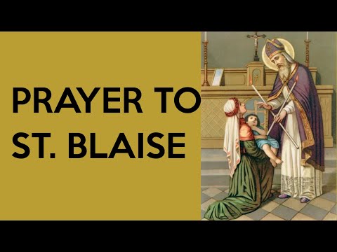 Prayer to Saint Blaise, Patron Saint of Throat Illnesses