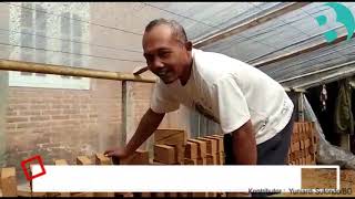 Lesunya Usaha Batu Bata saat Musim Hujan
