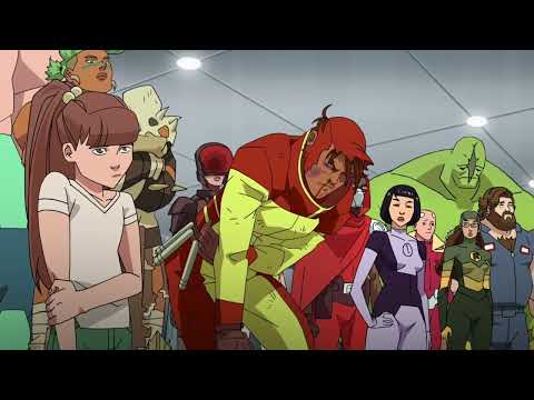Rex Splode Vs Monster Girl ¦ INVINCIBLE 1x03-Latino