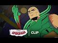 Spider Man VS Scorpion Fight Scene Your Friendly Neighborhood Spider Man Official Clip