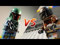 The Mandalorian V.S Boba fett LEGO Star wars Stopmotion
