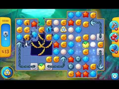 Fishdom Easy Level 9498 (No Boosters) @choraelmin