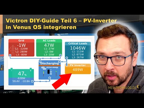 Victron DIY-Guide Teil 6 – PV-Inverter in Venus OS integrieren