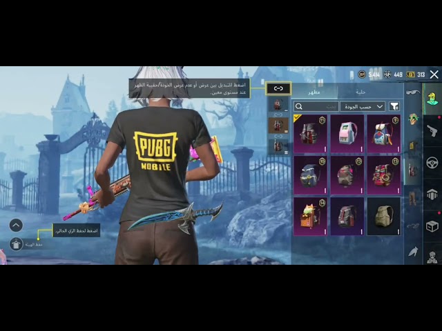 حساب ببجي  عالمية