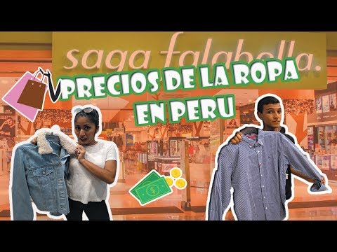 CUANTO CUESTA LA ROPA EN FALABELLA PERÚ 💲🛍👗👚