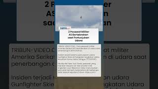 Detik-detik 2 Pesawat Militer AS Tabrakan saat Pertunjukan Udara di Idaho