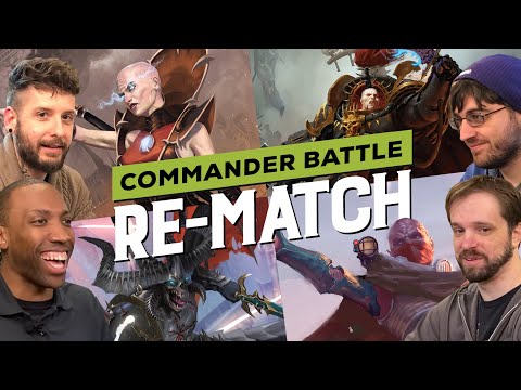 RE-MATCH! Lucea, Abaddon, Ghyrson, Be'lakor | Upgraded Warhammer Commander Gameplay