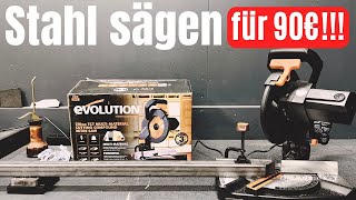 Metall / Stahl sägen für 90€ - Evolution Power Tools R210CMS Kappsäge