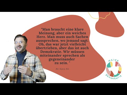 #MeineDemokratie- Ali Kara-Ali über die Situation in der Pandemie als Restaurantbesitzer