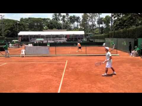 Grant Solomon (USA) vs. Benjamin Ugarte (CHI) Cali Challenger 2013