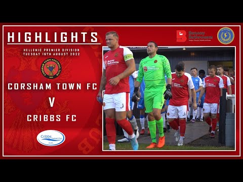 Corsham Town FC 0 V 0 Cribbs FC - Hellenic Premier Match Highlights