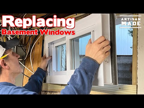 How To Replace A Basement Window / DIY Home Improvement / Step by Step Window Installation