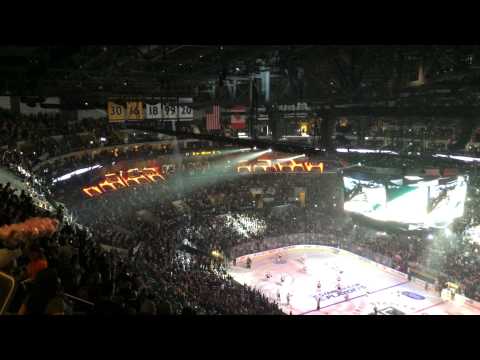 Start of game 5 in LA- KIngs vs Rangers