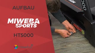 🛠️ HT5000 Miweba Sports Laufband 2022 🏆 Home Gym | AUFBAU & DISPLAY FUNKTIONEN