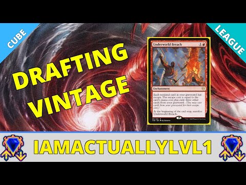 You can DRAFT a Vintage deck!?! - Supreme Cube - Breach Combo