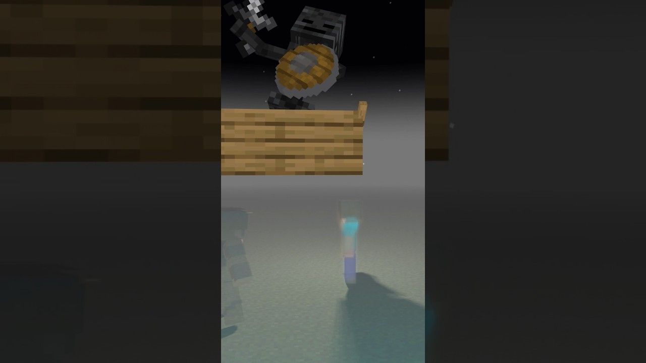 HELP Herobrine To Power Up And Defeat Skeleton #shorts #friendship #trending #anime