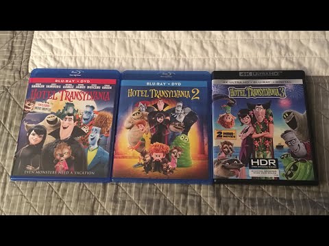 Hotel Transylvania Trilogy 4K/Blu-Ray Unboxing