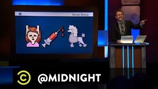 Jonah Ray, Ali Wong, Howard Kremer - Sweet Emoji - @midnight with Chris Hardwick