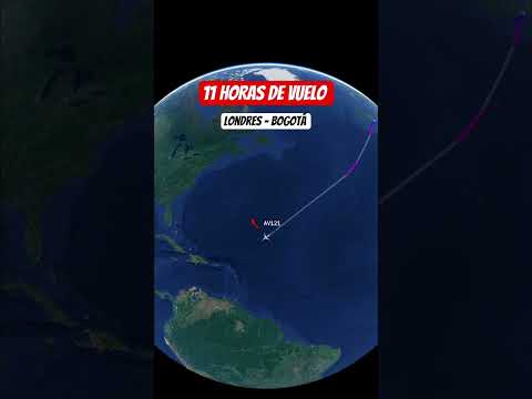 ✈️😱 11 HORAS DE VUELO #londres #bogota #aviation #airlines